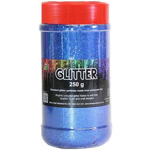 Five Star Glitter Blue 250G
