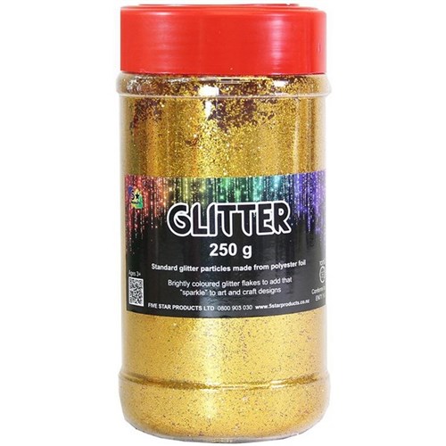 Five Star Glitter Gold 250G