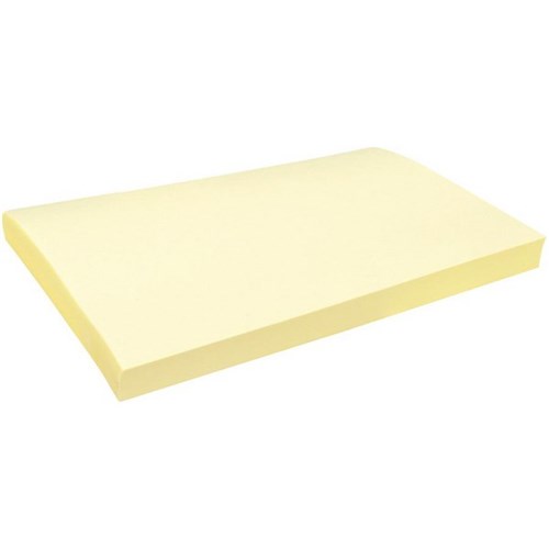 OfficeMax Self-Stick Notes 76x127mm Yellow 100 Sheets