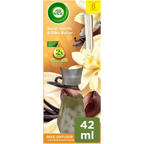 Air Wick Reed Diffuser Sweet Vanilla & Shea Butter 42ml