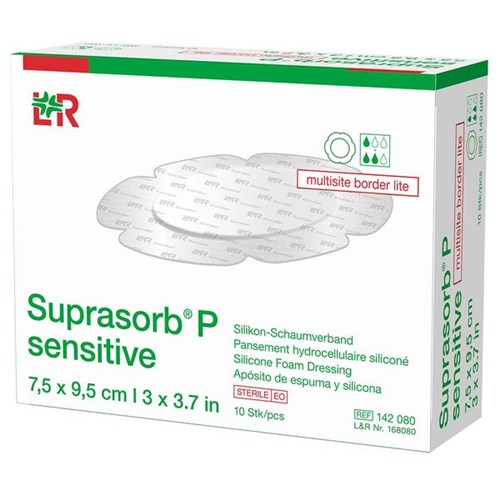 Suprasorb P Sensitive Silicone Foam Dressing 750x950mm, Box of 10