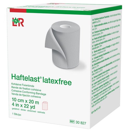 Haftelast Cohesive Conforming Bandage Latex Free 100mm x 20m Cream