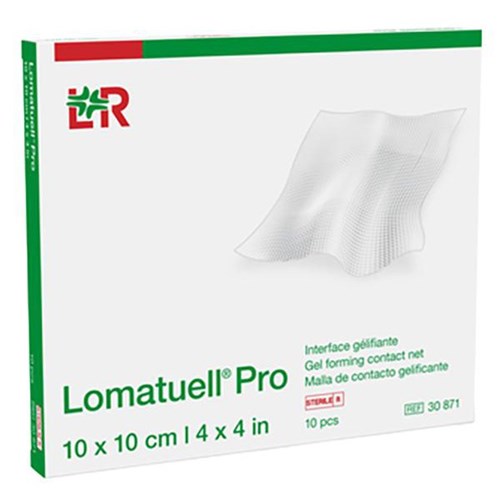 Lomatuell Pro Gel-Forming Contact Net 100x100mm, Box of 10