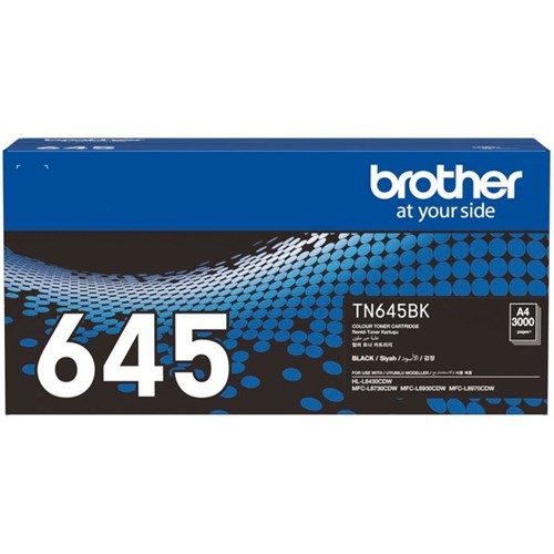 Brother TN645BK Black Toner Cartridge