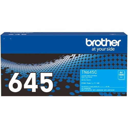 Brother TN645C Cyan Toner Cartridge