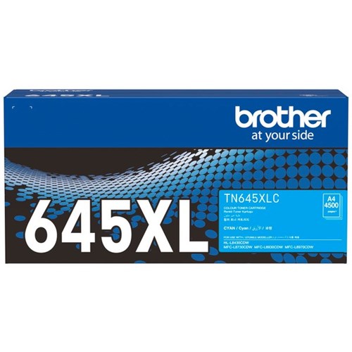 Brother TN645XLC Cyan Toner Cartridge