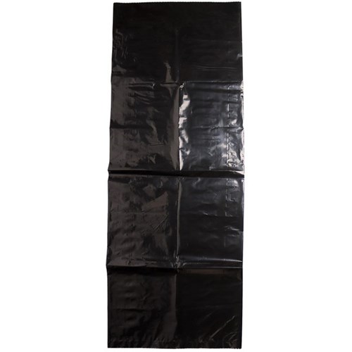 Coffee Dump Bag 340x290x900mm 40 Micron Black, Roll of 50