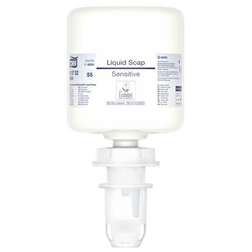 Tork S5 Sensitive Mini Liquid Soap (425702) 525ml, Carton of 8