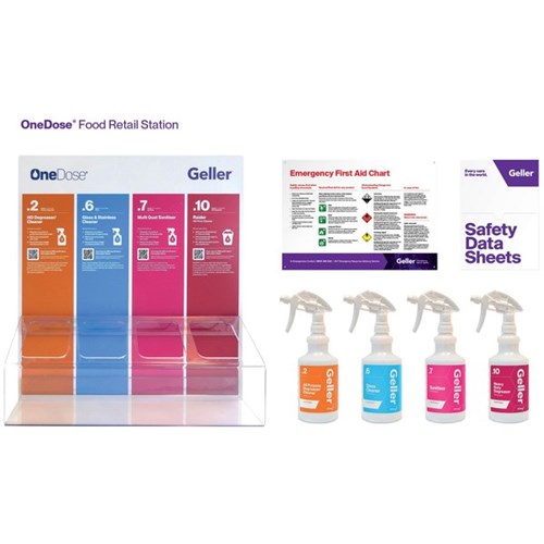 Geller OneDose Food Retail Station Starter Kit
