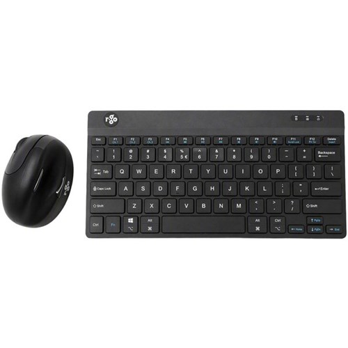 R-Go Bluetooth Keyboard and 3 In 1 Left Hand Mouse Medium Desktop Set