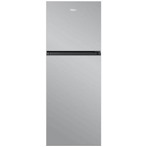 Haier Fridge & Freezer 208L Stainless Steel