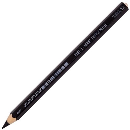 Koh-I-Noor Omega Jumbo Pencils 3380 Black, Pack of 12