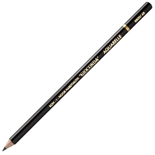 Koh-I-Noor Gioconda Chalk 6B Drawing Pencils 8800 Aquarelle, Box of 12