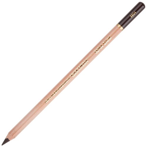 Koh-I-Noor Gioconda Chalk Drawing Pencils 8804 Dark Sepia, Box of 12