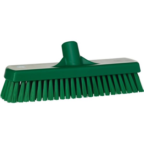Vikan Floor Scrub Hard Bristle Brush 305mm Green