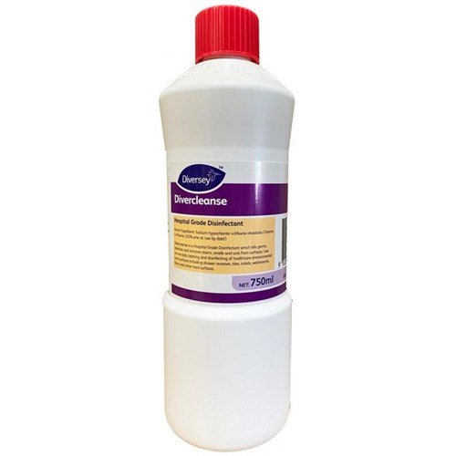 Diversey Divercleanse Disinfectant Cleaner 750ml, Carton of 12