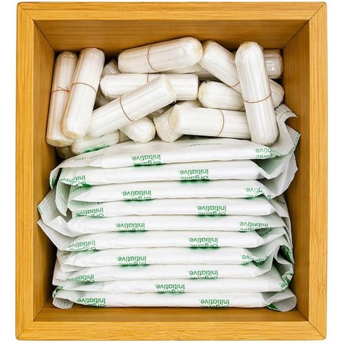 Oi Dignity Bamboo Storage Cannister With Lid Large