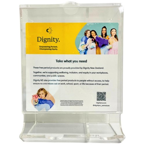 Oi Dignity Acrylic Wall Mounted Dispenser