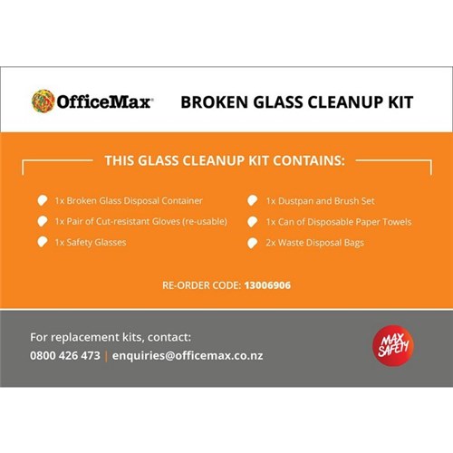 PH7 Broken Glass Clean Up Kit