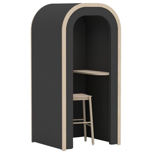 Boyd Acoustic Alcove Pod 2156x1032mm Dark Grey