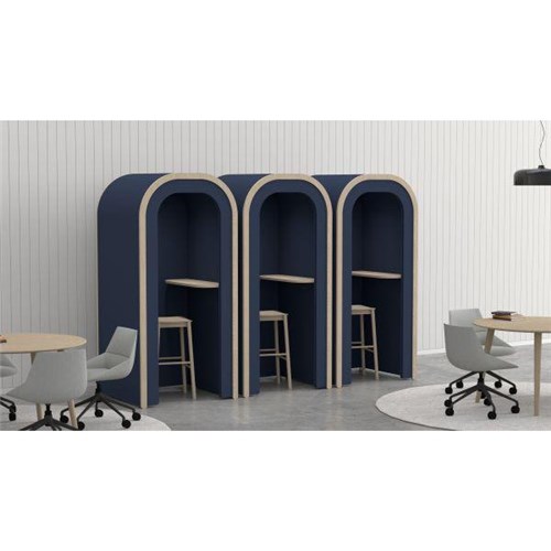 Boyd Acoustic Alcove Pod 2156x1032mm Dark Grey