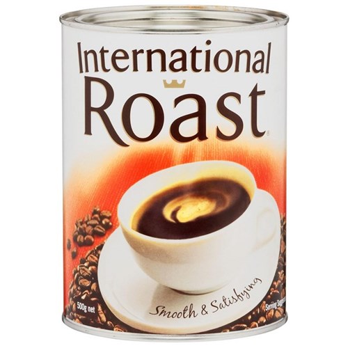 International Roast Fine Blend Powdered Instant Coffee 500g