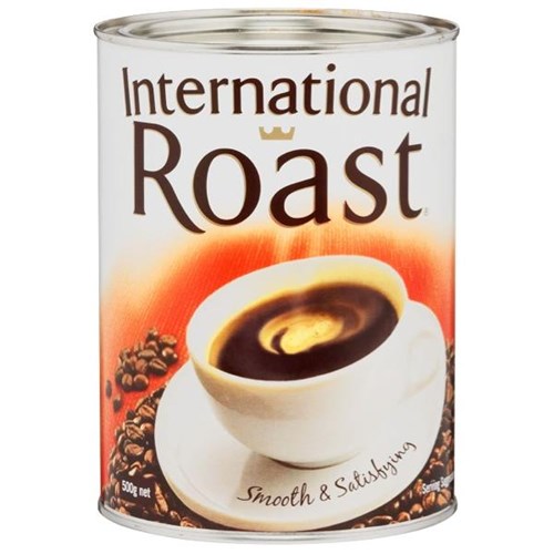 International Roast Fine Blend Powdered Instant Coffee 500g