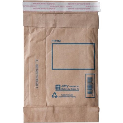 Jiffy P1 Padded Mailer Envelope Bag 150x225mm OfficeMax NZ