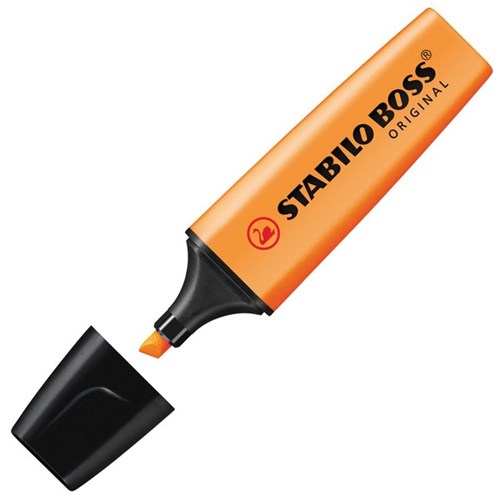 Stabilo Boss Orange Highlighter Chisel Tip