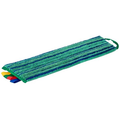 GreenSpeed Microfibre Scrub Mop Pad Green 450mm OfficeMax NZ