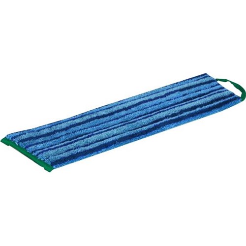 GreenSpeed Microfibre Scrub Mop Pad Blue 450mm