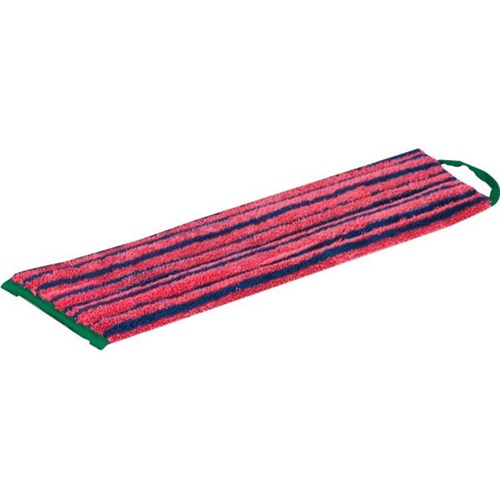 GreenSpeed Microfibre Scrub Mop Pad Red 450mm