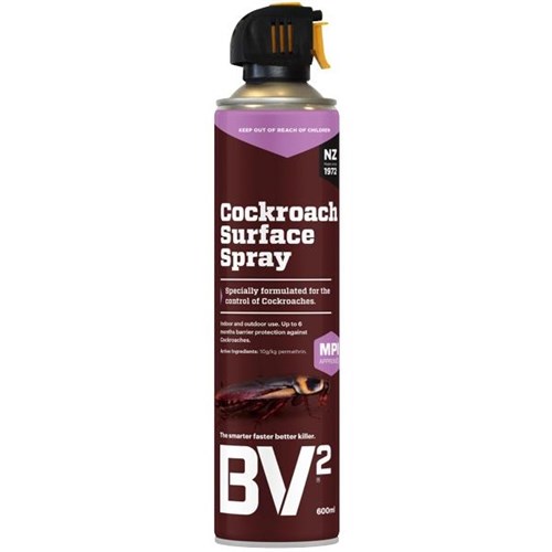 BV2 Cockroach Surface Spray 600ml