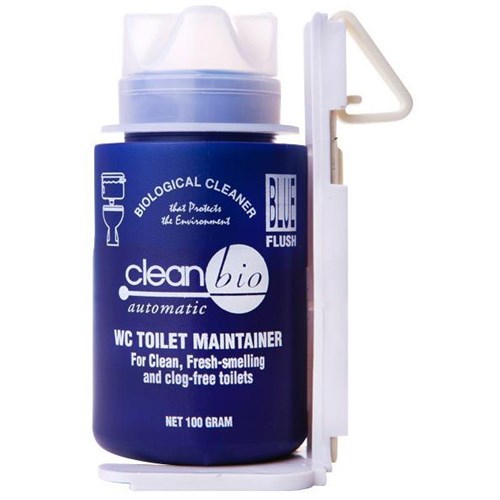 Clean Bio Blue Flush Biological Toilet Maintainer & Deodoriser 100g