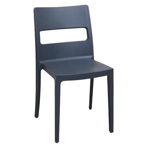 Sai Stackable Chair Charcoal
