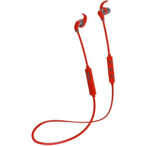 Moki Hybrid Wireless Earphones Red