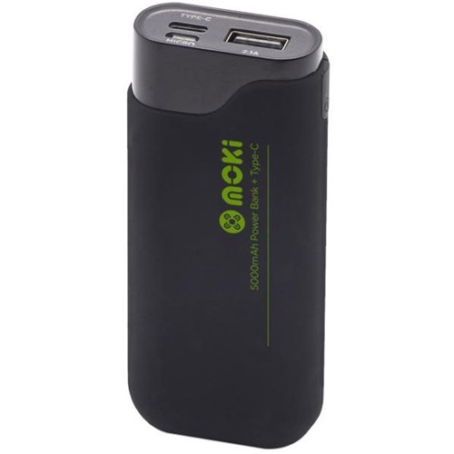 Moki Power Bank Plus 5000mAh Type C + USB