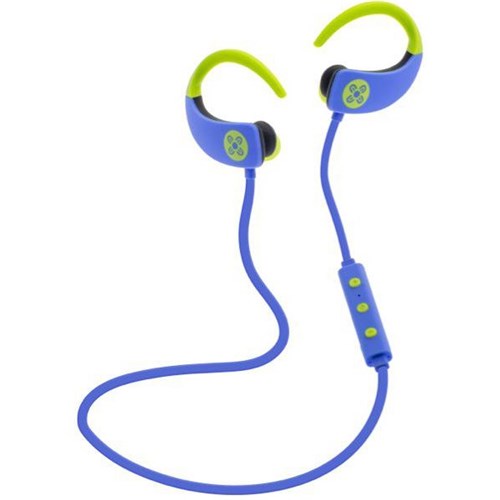 Moki Octane Bluetooth Earphones Blue