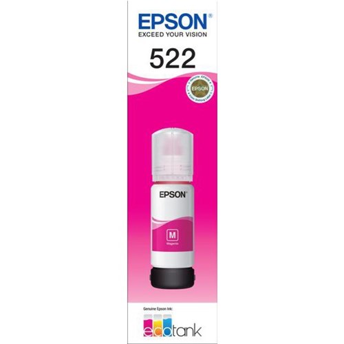 Epson T522 EcoTank Magenta Ink Bottle C13T00M392