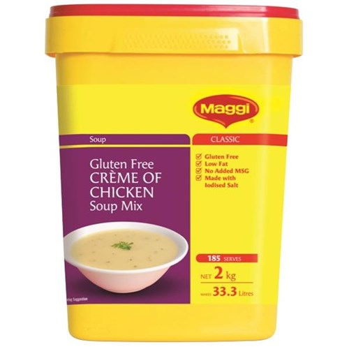 Maggie Gluten Free Soup Cream Of Chicken 2kg OfficeMax NZ
