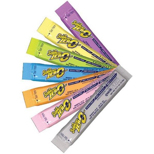 Sqwincher Qwik Stiks Mixed Flavours 3g, Pack of 50