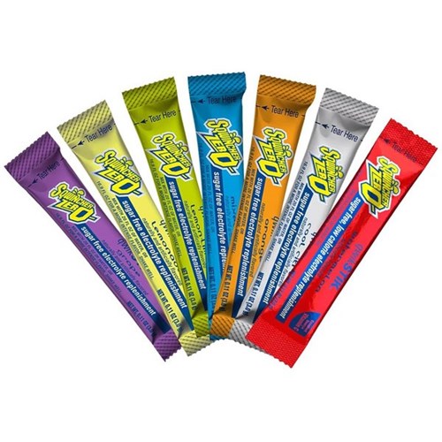 Sqwincher Qwik Stiks Mixed Flavours 3g, Pack of 50