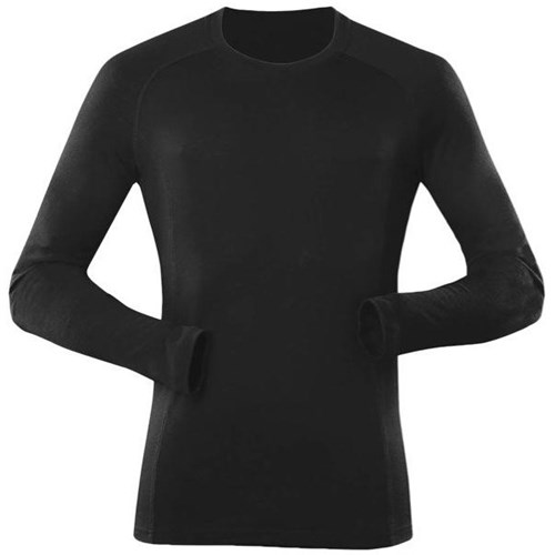 Thermal Merino Top Crew Neck Long Sleeve Black 2XL