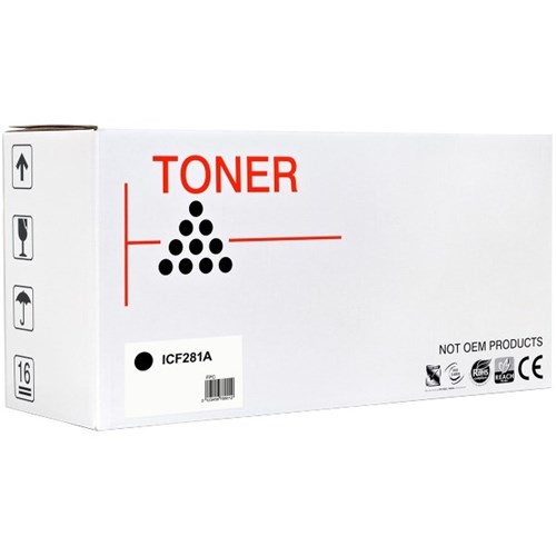 Icon Laser Toner Cartridge Compatible CF281A Black