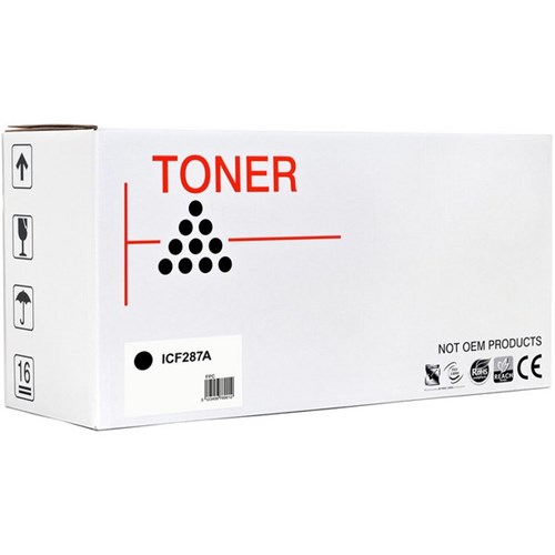 Icon Laser Toner Cartridge Compatible CF287A Black