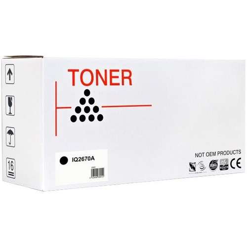 Icon Laser Toner Cartridge Remanufactured Q2670A Black