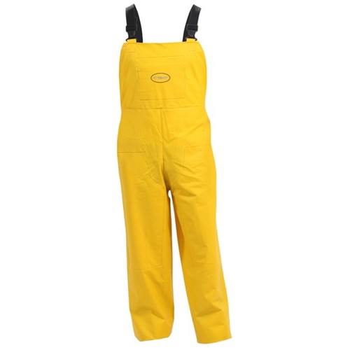 Argyle PVC Bib Overtrousers 2XL Yellow