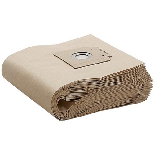 Karcher T15/1 Vacuum Filter Bags Paper, Pack of 10