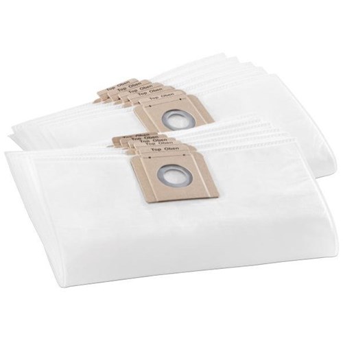 Karcher BV5/1 Vacuum Filter Bags Fleece, Pack of 10