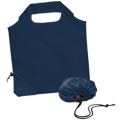 Reusable Fold Away Shopping Bag Navy OfficeMax NZ